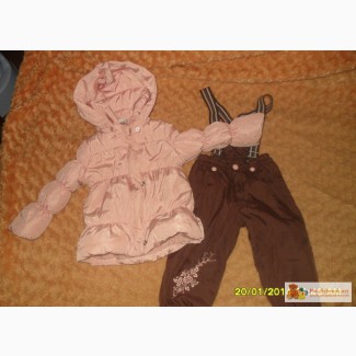 Комплект:брючки+куртка для девочки 12мес sweet berry baby 12мес. в Зеленограде