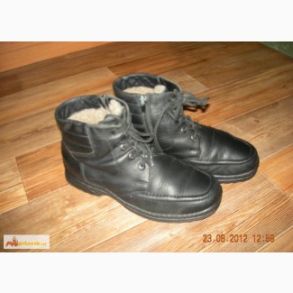 Зимние кожаные ботинки на мальчика 37 р- Юничел в Челябинске