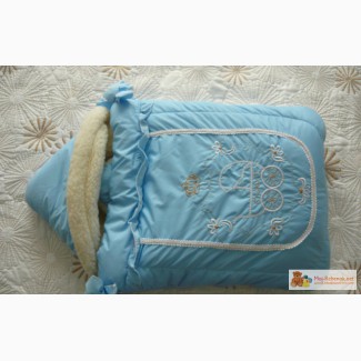 Зимний конверт-одеяло для новорожденного little baby в Архангельске
