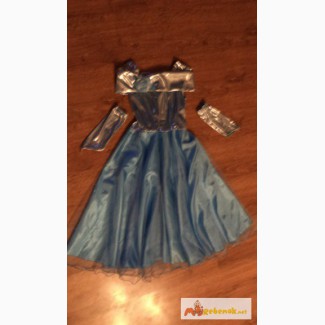 Платье нарядное голубое в Иваново