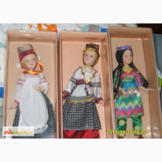 Куклы народных национальности в Омске