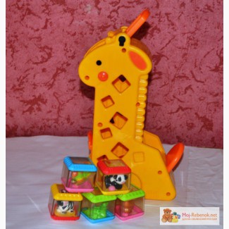 Жираф с кубиками Fisher-Price в Саратове