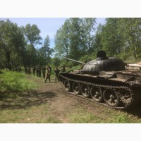 Катание на танке, бронетехника Красноярск