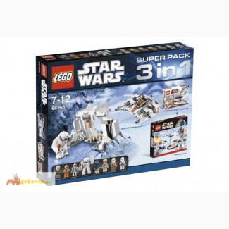 Конструктор Lego Star Wars 66366 Super Pack 3 in 1 (Лего 66366 Звездные Войны Набор 3 в 1)