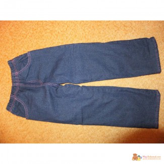 Новые джинсовые брюки на флисе «Gloria Jeans» на рост 116-122